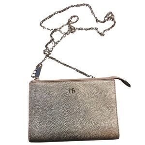 Henri Bendel Miss Bendel Pouch on Chain Gold